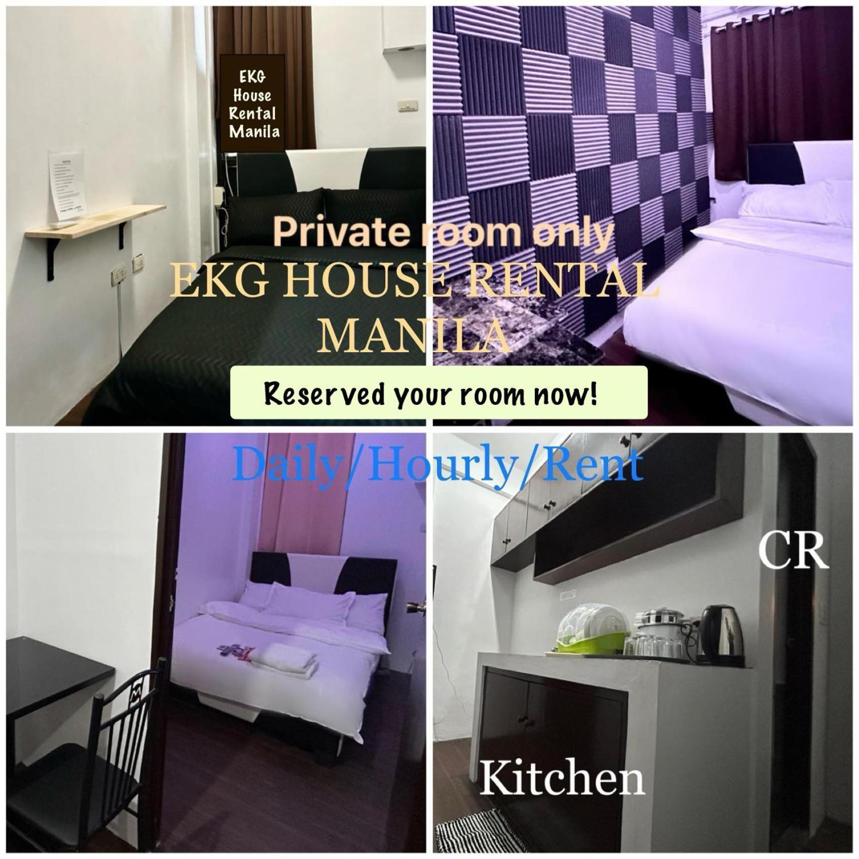 Private Room With Ac And Fan At Ekg Manila House Rental Buitenkant foto